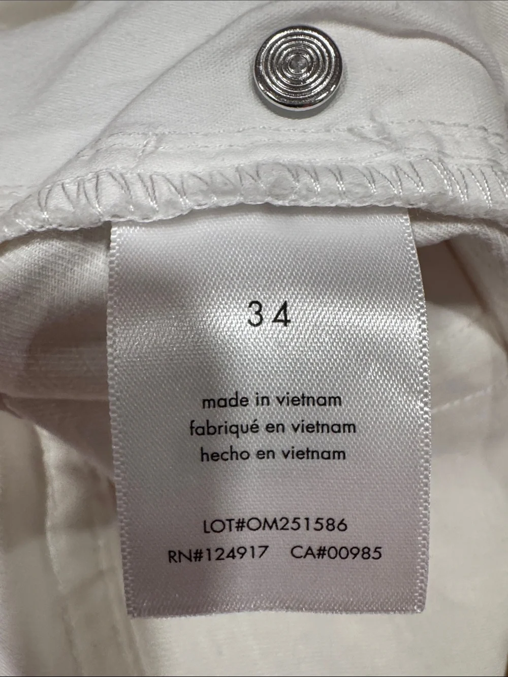 Onia Linen denim 5 pockets